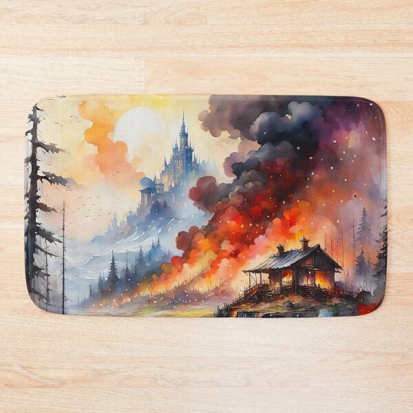 Item preview, A forest fire threatens the kingdom designed and sold by LordFalcon.