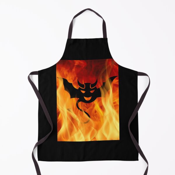 Item preview, Devil Emoji surrounded by flames designed and sold by BeSassy.