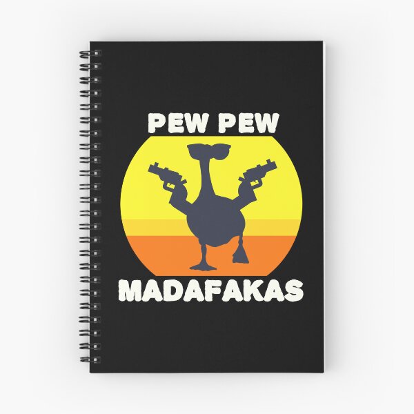 Item preview, Pew Pew Madafakas Geese Crazy Vintage Funny Goose Owners Goose Lovers designed and sold by vibeno1.