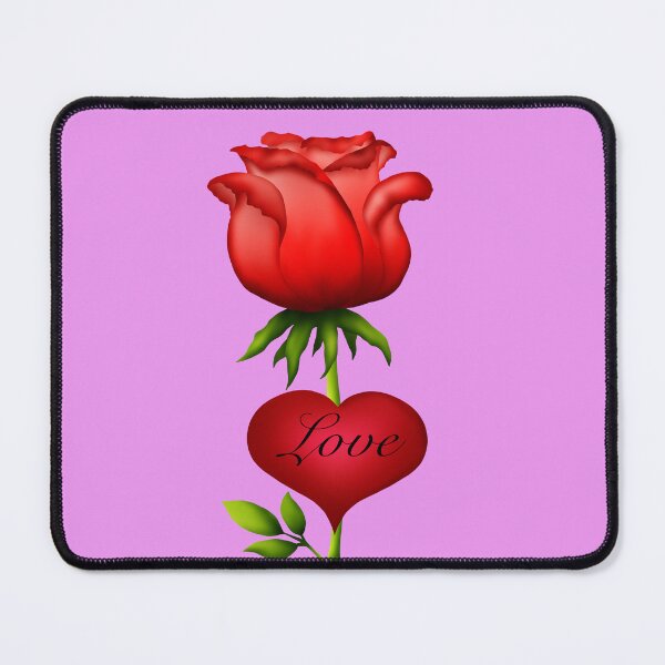 Item preview, A blooming red rose represents love. designed and sold by Nattapoom Fongkum.