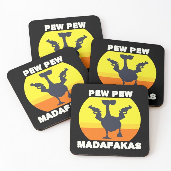 Item preview, Pew Pew Madafakas Geese Crazy Vintage Funny Goose Owners Goose Lovers designed and sold by vibeno1.