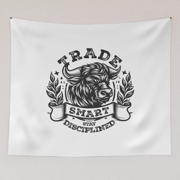 Item preview, stock market motivational designed and sold by CropWear.