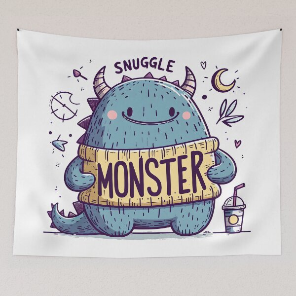 Item preview, Friendly Monster: Snuggle Monster designed and sold by Dungeon-Depot.