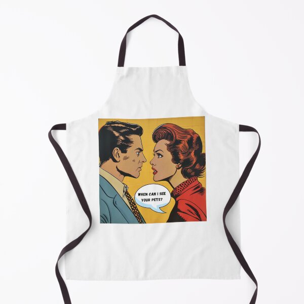Item preview, When can I see your pets, vintage, comic art, t-shirt, pop art, funny designed and sold by pmakesArt.