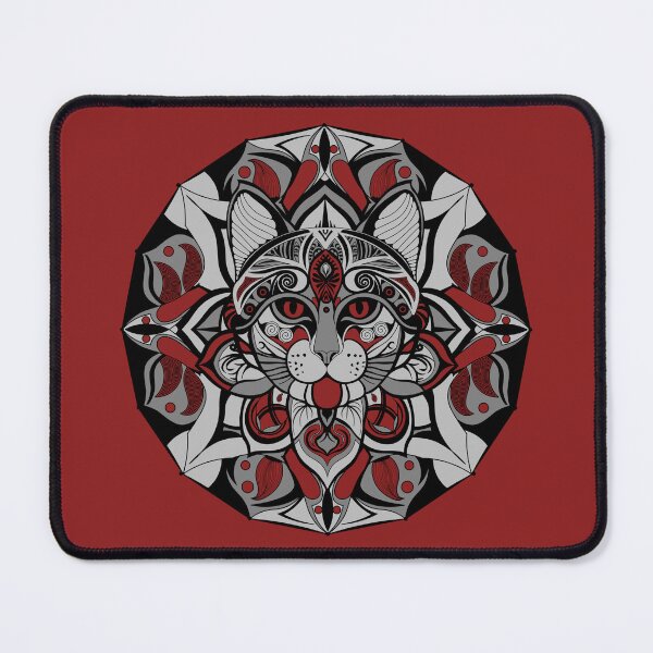 Item preview, Cat Mandala With No Border designed and sold by GlobalMandala.