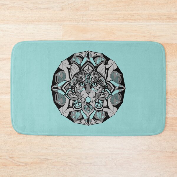 Item preview, Cat Mandala With No Border designed and sold by GlobalMandala.