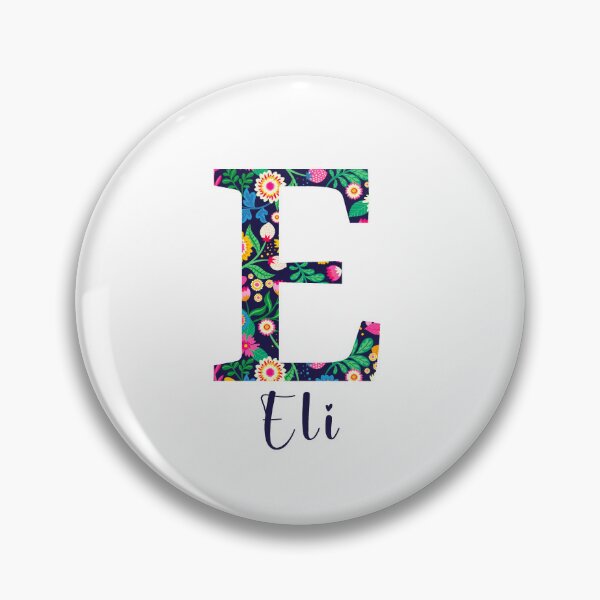 Item preview, Eli - Letter and flowers designed and sold by Anto59290.