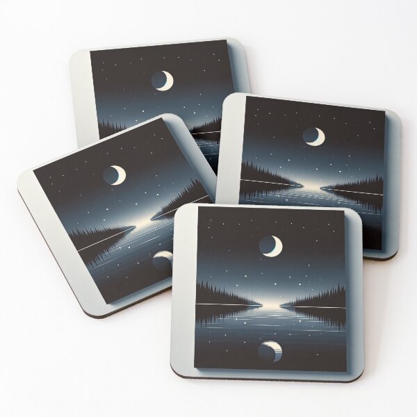 Item preview, Reflections Under Moonlit Skies designed and sold by SunkenCost.