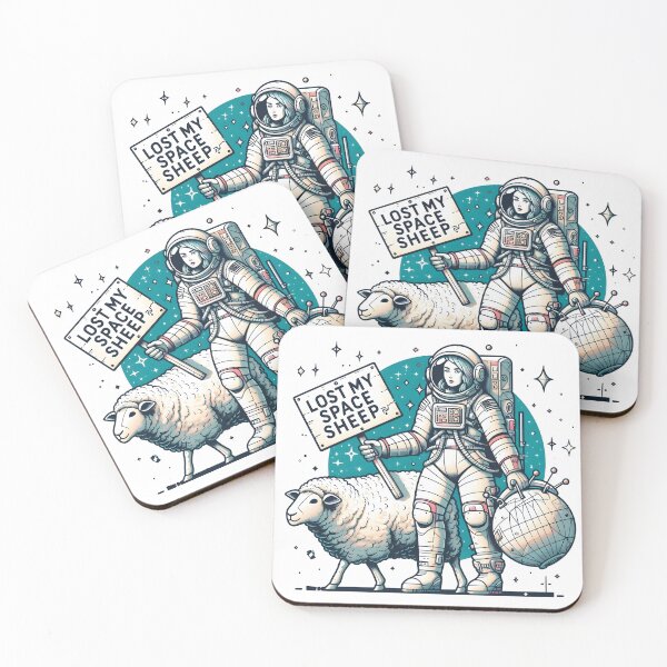 Item preview, Lost My Space Sheep designed and sold by Dungeon-Depot.
