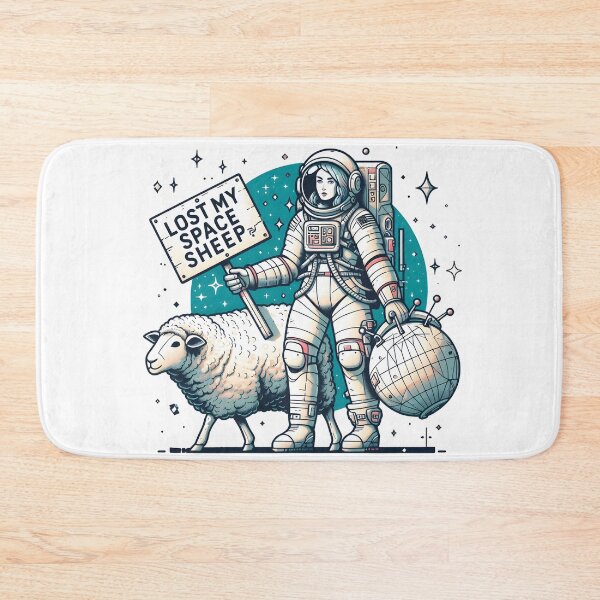 Item preview, Lost My Space Sheep designed and sold by Dungeon-Depot.