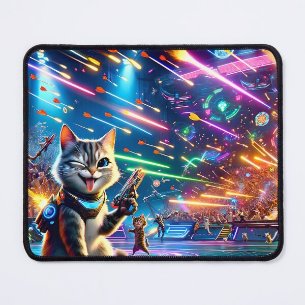 Item preview, Kitty Laser Tag Battle Royale Deluxe designed and sold by ai-depot.