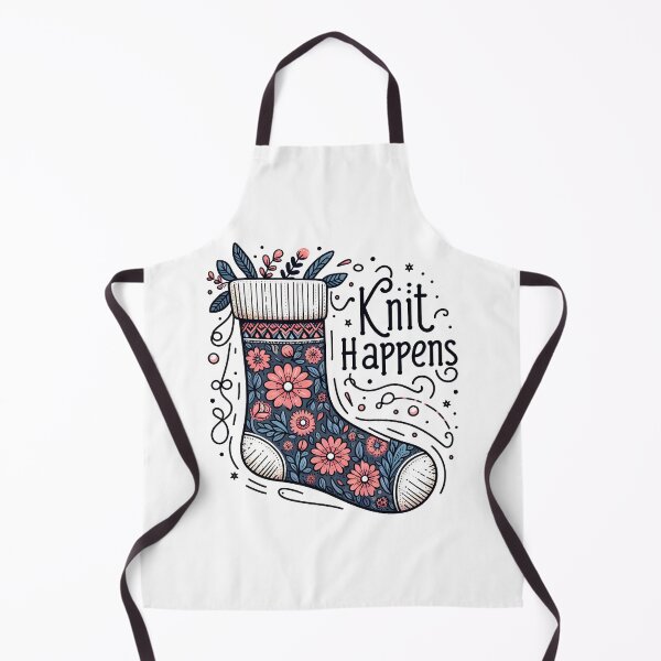 Item preview, Stocking: Knit happens designed and sold by Dungeon-Depot.