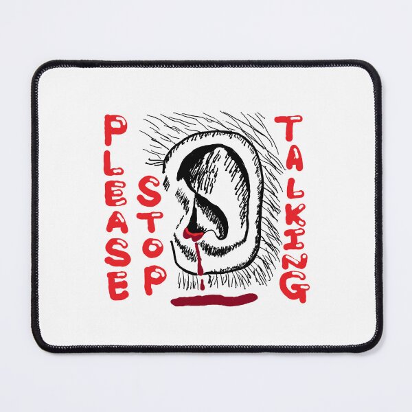 Item preview, Please stop talking, ears designed and sold by zzzozzo.