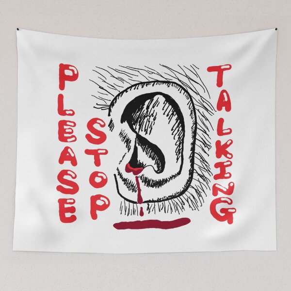 Item preview, Please stop talking, ears designed and sold by zzzozzo.