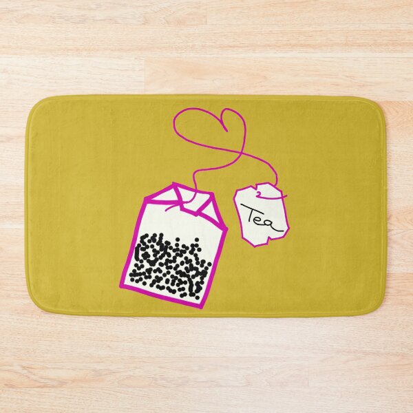 Item preview, Tea bag with heart in pink designed and sold by vibeno1.
