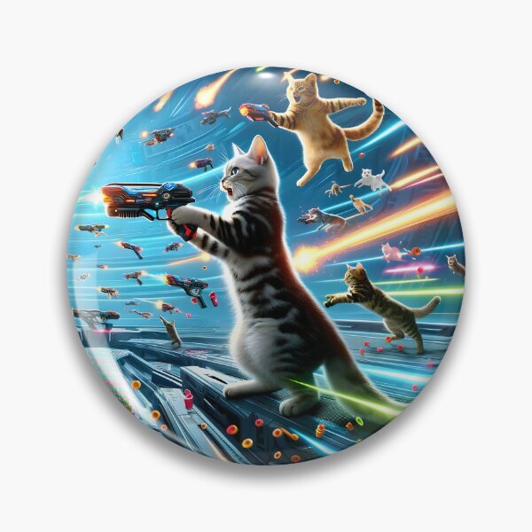 Item preview, Kitty LaserTag Battle Royale Deluxe Part Deux designed and sold by ai-depot.