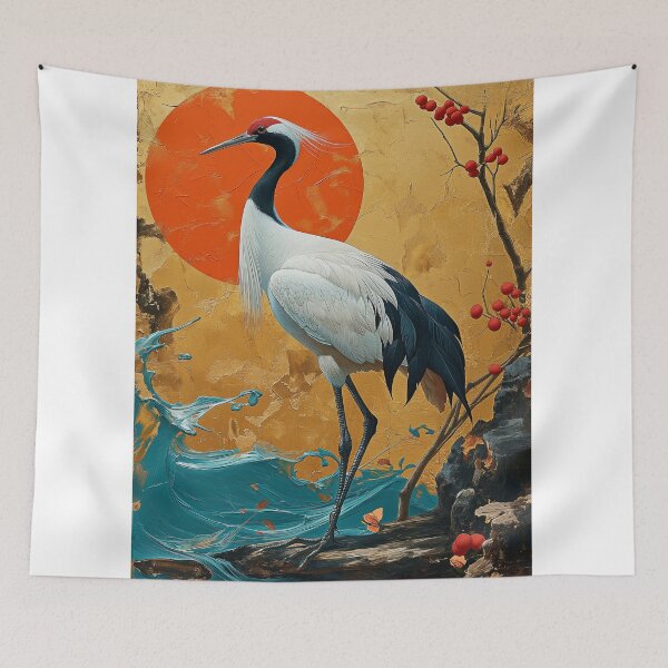 Item preview, Stork Wall Art,  designed and sold by Rockwpapart.