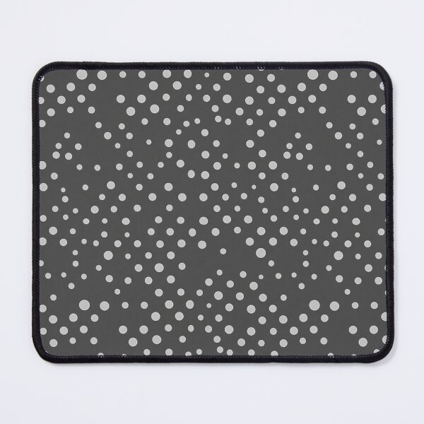 Item preview, White polka dots on contrasting black background designed and sold by CoolPixels.