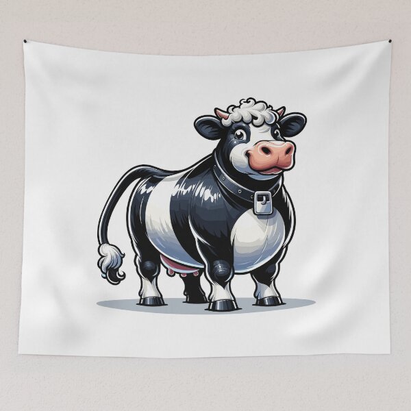 Item preview, Belted Galloway Cow  designed and sold by cave-canvas.