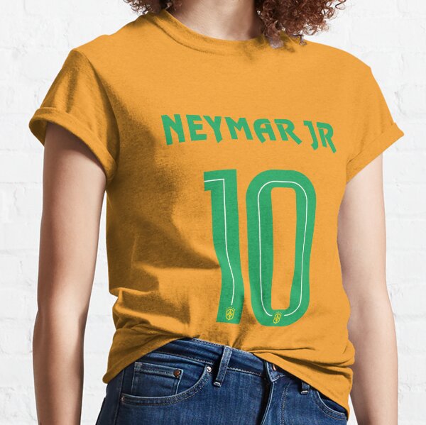 Neymar Jr 10 Brasil Football Team Home Kit Original Jersey Tshirt 2023/2024  (Men,Boys,Kids)(7-8Years) Multicolour : : Clothing & Accessories