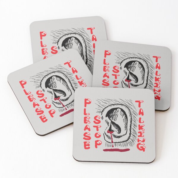 Item preview, Please stop talking, ears designed and sold by zzzozzo.