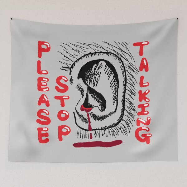 Item preview, Please stop talking, ears designed and sold by zzzozzo.
