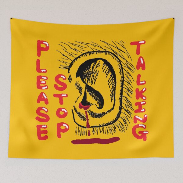 Item preview, Please stop talking, ears designed and sold by zzzozzo.