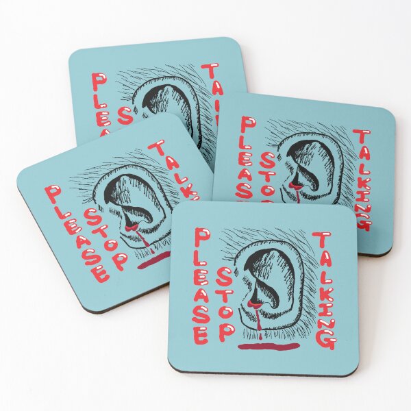 Item preview, Please stop talking, ears designed and sold by zzzozzo.