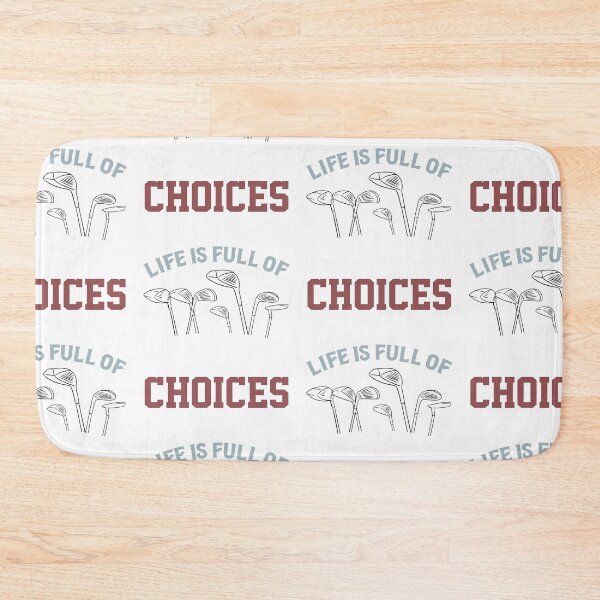 Item preview, Life Is Full Of Important Choices Golf Golfer Golfing Vintage  designed and sold by roboartpixel.