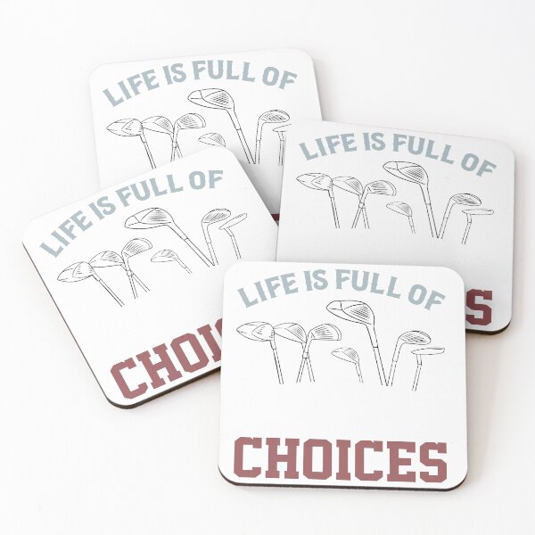 Item preview, Life Is Full Of Important Choices Golf Golfer Golfing Vintage  designed and sold by roboartpixel.