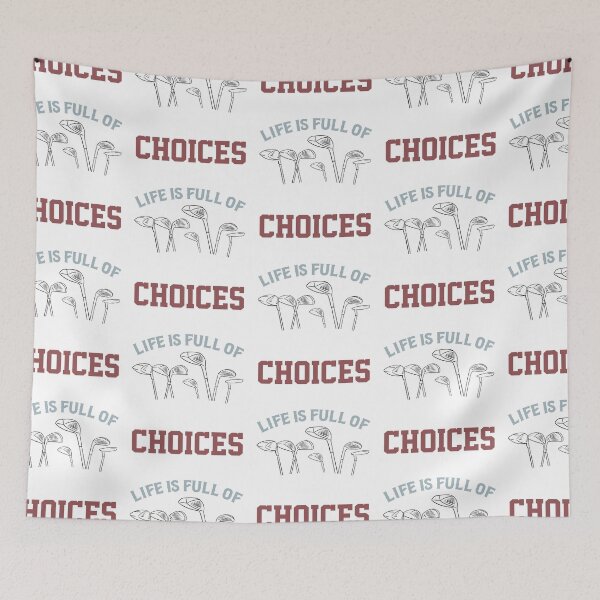 Item preview, Life Is Full Of Important Choices Golf Golfer Golfing Vintage  designed and sold by roboartpixel.