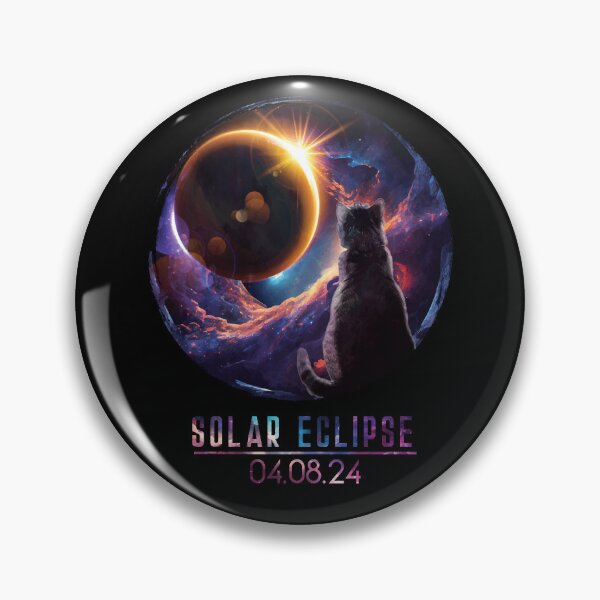 Artikelvorschau, Total Solar Eclipse 4.8.24 Path Of Totality Kids Cat Eclipse Gear entworfen und verkauft von DynamicDesign.