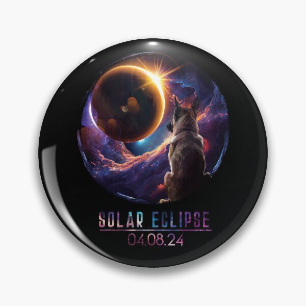Artikelvorschau, Total Solar Eclipse 4.8.24 Path Of Totality Kids Dog Eclipse Gear entworfen und verkauft von DynamicDesign.