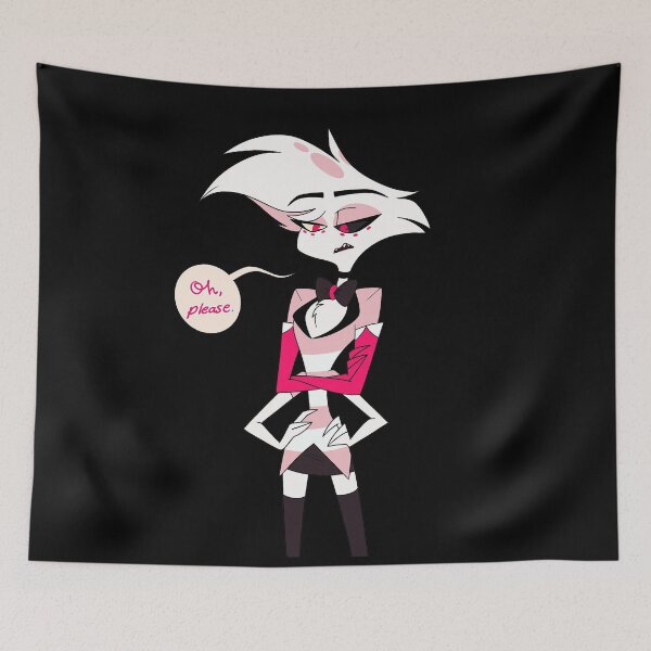 Item preview, hazbin hotel angel dust - oh,please. designed and sold by OmniArtStudio.
