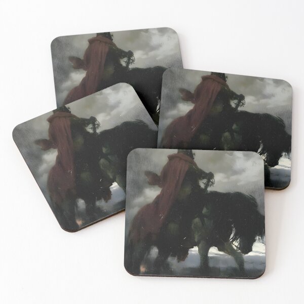 Item preview, Death Riding Over the Battlefield — Werner Wilhelm Schuch designed and sold by darkgothicart.
