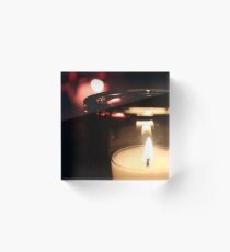 Candles Acrylic Block