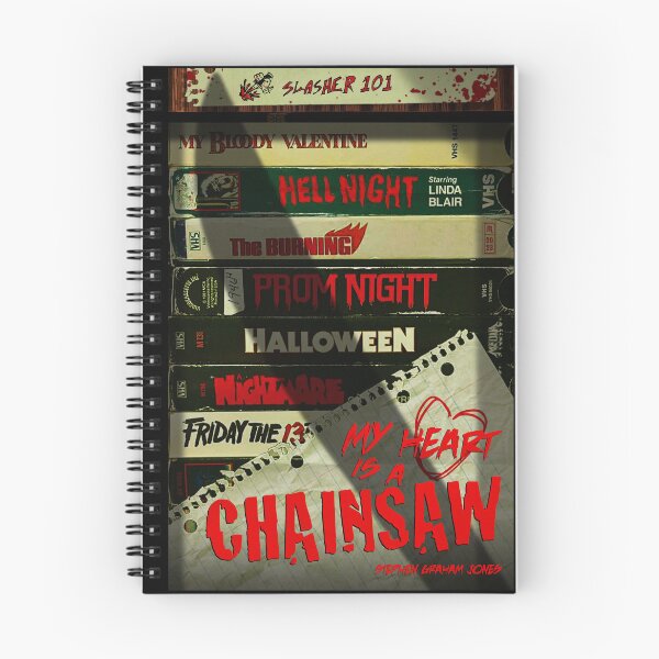 Item preview, My Heart is a Chainsaw | VHS fan art Poster designed and sold by Jason Ragosta.