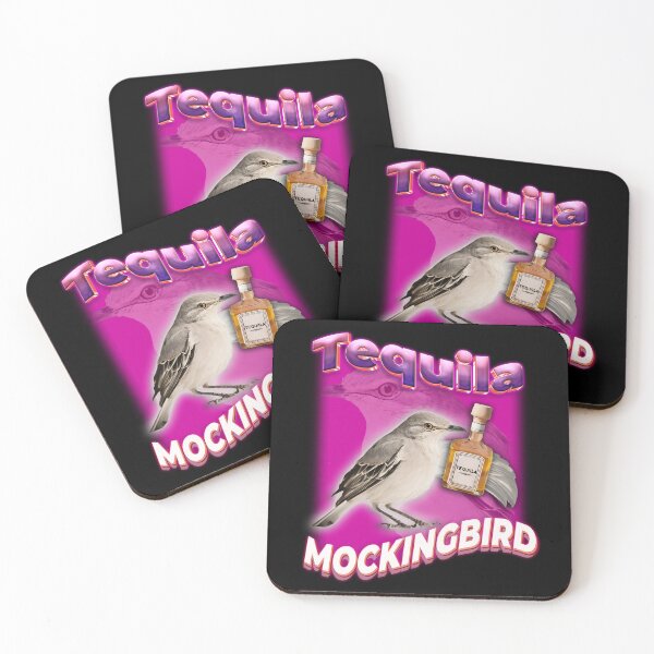 Item preview, TEQUILA MOCKINGBIRD - Funny pun for Tequila lovers designed and sold by ZenReiArt.