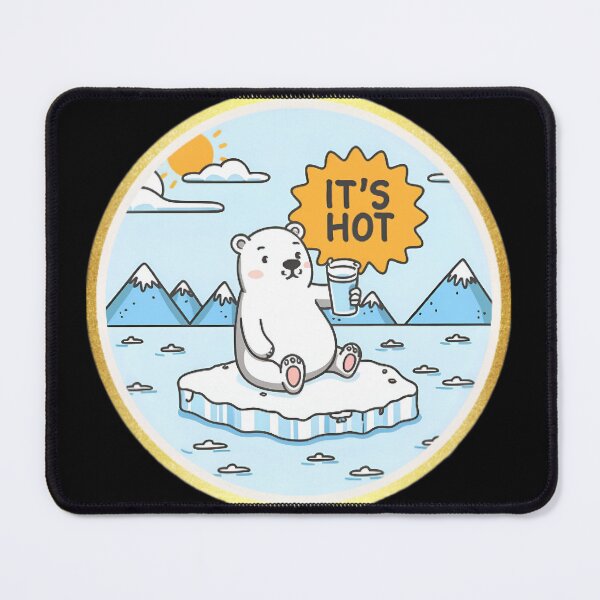 Item preview, Sad Polar Bear designed and sold by PlanetMarker.