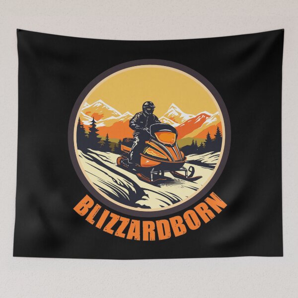 Item preview, Vintage snowmobile  designed and sold by SidTastic .
