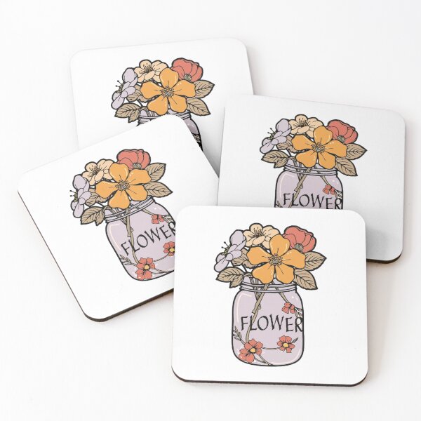 Item preview, Flower of jar of Mason designed and sold by PrimeInk.