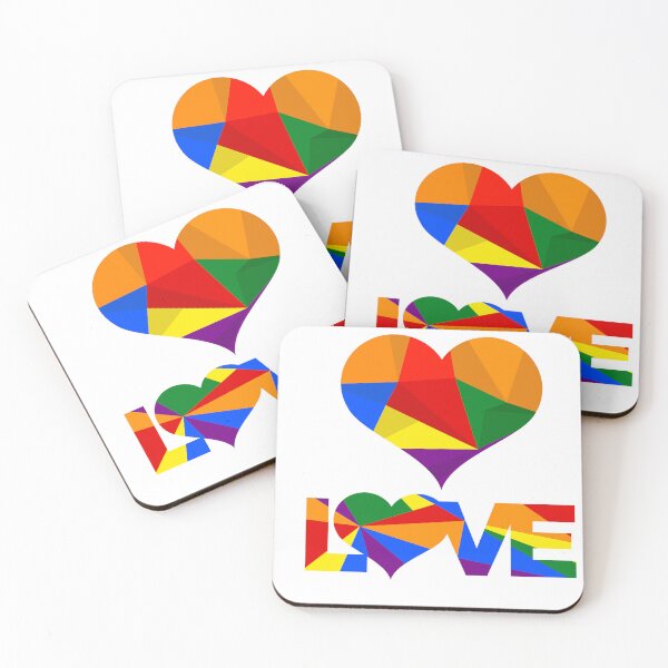 Item preview, Love Is Love Pride Heart T-Shirt designed and sold by apppilot.