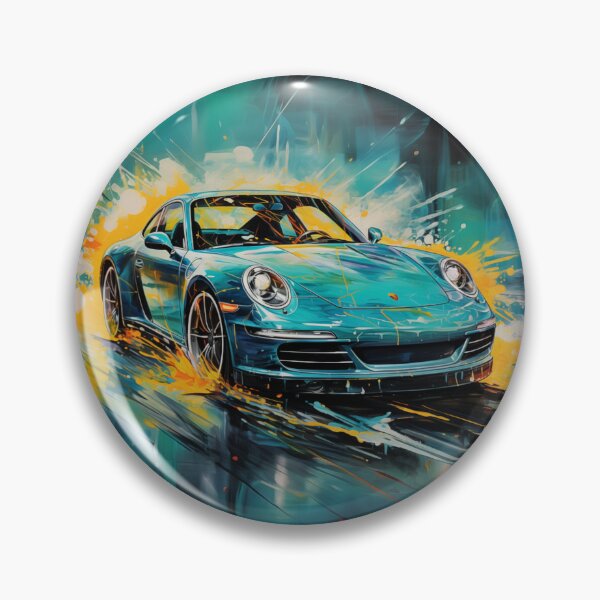 Artikelvorschau, Porsche 911, Nachtszene mit Grün entworfen und verkauft von VideoRoadie.