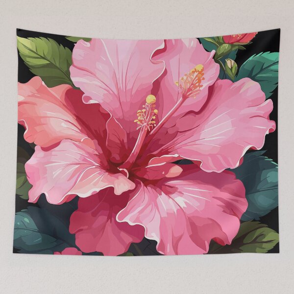 Item preview, Stunning Hibiscus designed and sold by Vector Scout Lab.