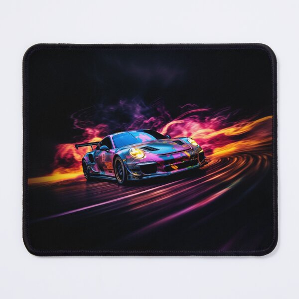Item preview, Porsche 911, night scene with fiery action designed and sold by VideoRoadie.