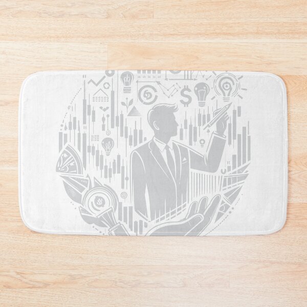 Item preview, stock market motivational designed and sold by CropWear.