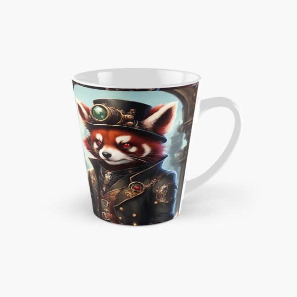 Item preview, Red Panda Warrior SteamPunk designed and sold by KreativKulture.