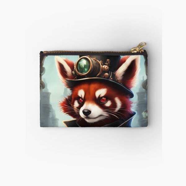 Item preview, Red Panda Warrior SteamPunk designed and sold by KreativKulture.