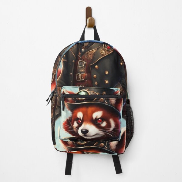 Item preview, Red Panda Warrior SteamPunk designed and sold by KreativKulture.