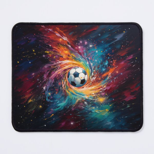 Item preview, Fantasy colorful soccerball in space designed and sold by VideoRoadie.